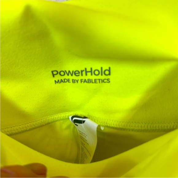 Fabletics power hold cropped mesh leggings 1x - Picture 2 of 4